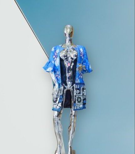 Efe Collection: Celestial Splendor Ankara Kimono