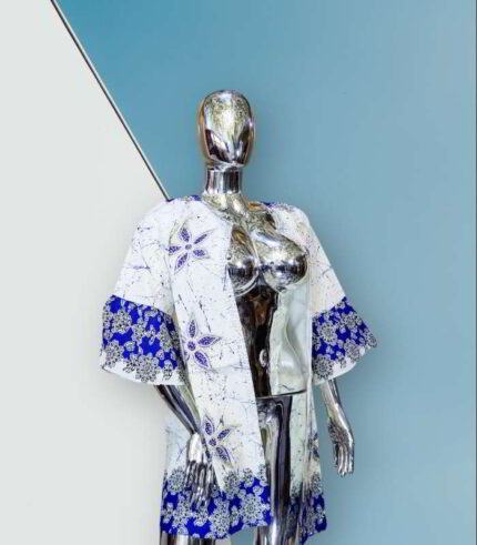 Efe Collection: Enigma Gemstone Ankara Kimono