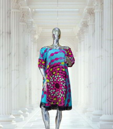 Ebun Collection: Moonlit Majesty Stone-Adorned Gown