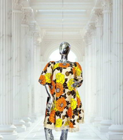 Ebun Collection: Gilded Glamour Embellished Dress