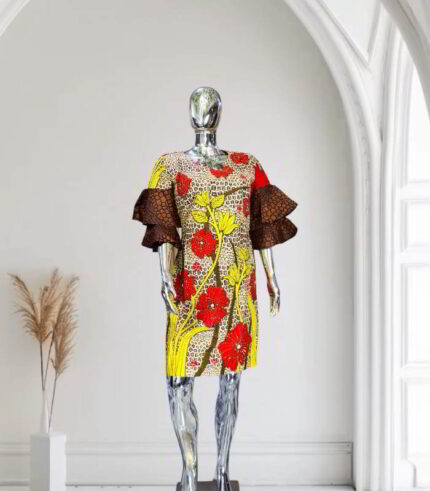 Eniola Collection: Ankara Dress: Redefining African Elegance with a Touch of Modernity