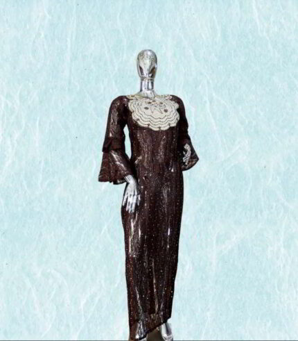 Ezinne Collection: : Embroidered Radiance with Radiant Rhinestone Detailing