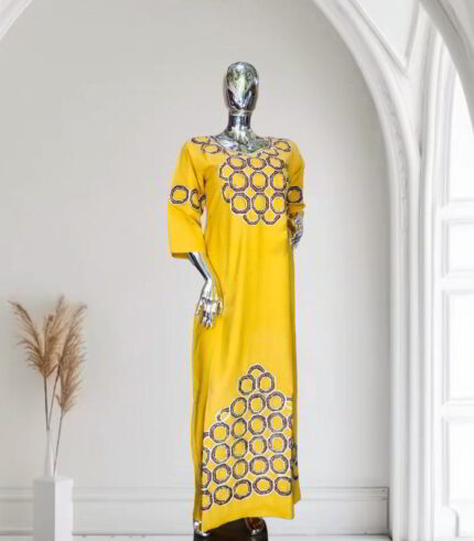 Ikem Boubou Collection:  Embroidered Beauty with Dazzling Crystal Embellishments