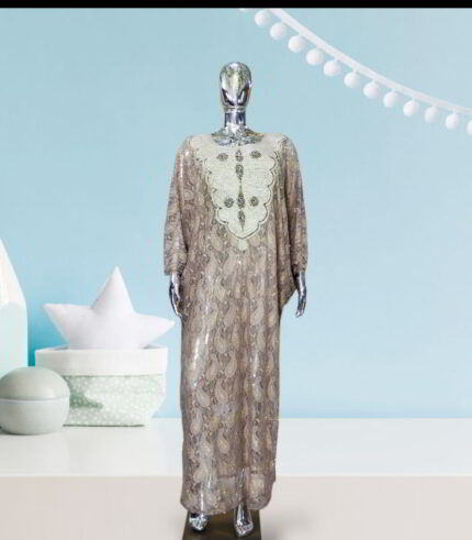 Ola Collection: Embroidered Luxury with Gleaming Stone Accents