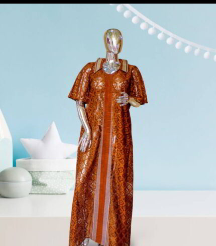 Idunnu Collection: Enigma Lace Elegance Boubou