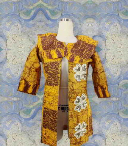 Efe Collection: Royal Opulence Ankara Kimono