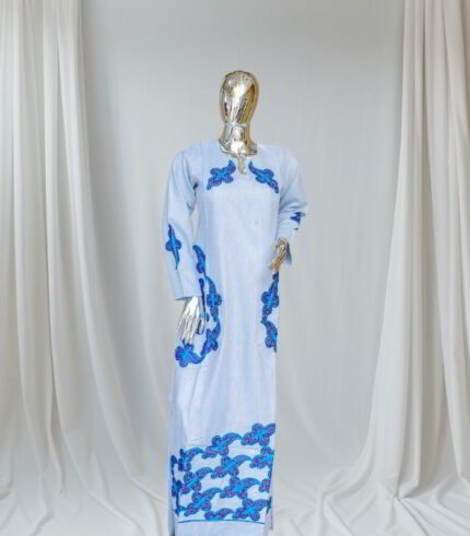 Ikem Collection: Exquisite Stoned Boubou Attire