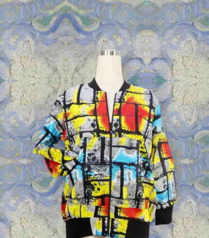 Seun Collection: Ethnic Elegance Bomber Jackets