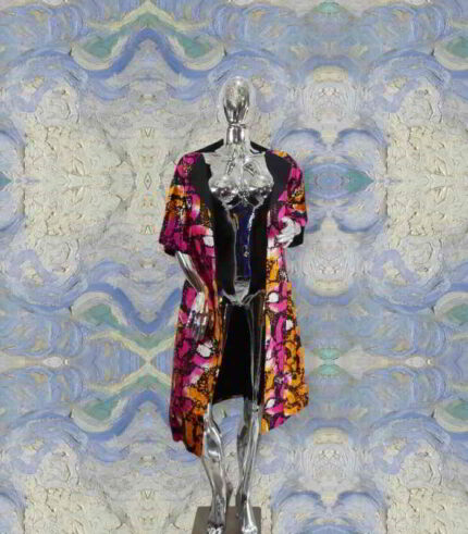 Tiife Collection: Sunlit Splendor Ankara Kimono