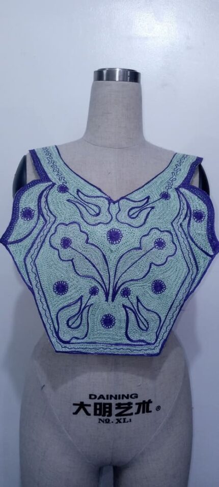Bloom Guard Neck Embroidery